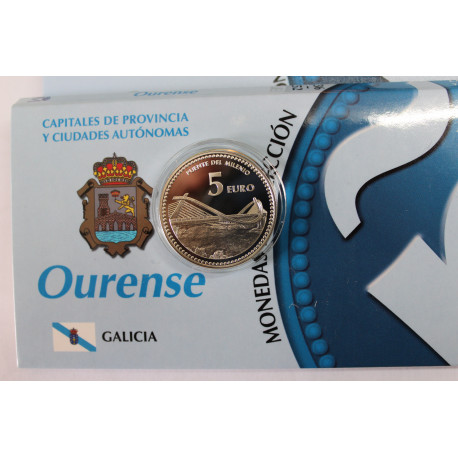 MONEDA DE 5 €  DE ORENSE (GALICIA