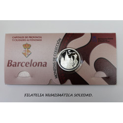MONEDA DE 5 € BARCELONA