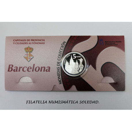 MONEDAS DE 5 € CATALUÑA