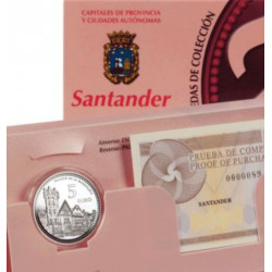 MONEDA DE 5 € SANTANDER