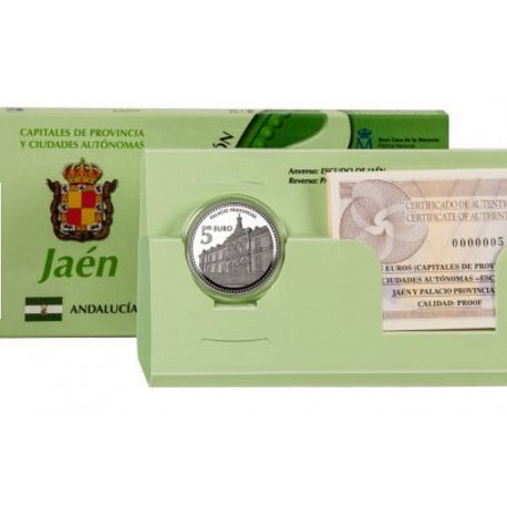5 €  JAÉN PALACIO PROVINCIAL 