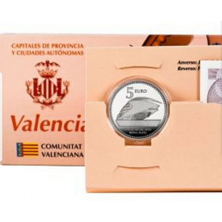 MONEDAS DE 5 € COMUNIDAD VALENCIANA