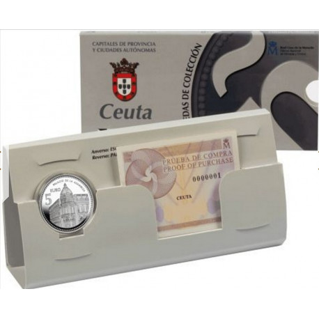 MONEDA DE 5 € CEUTA